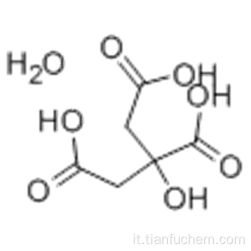 Acido citrico monoidrato CAS 5949-29-1